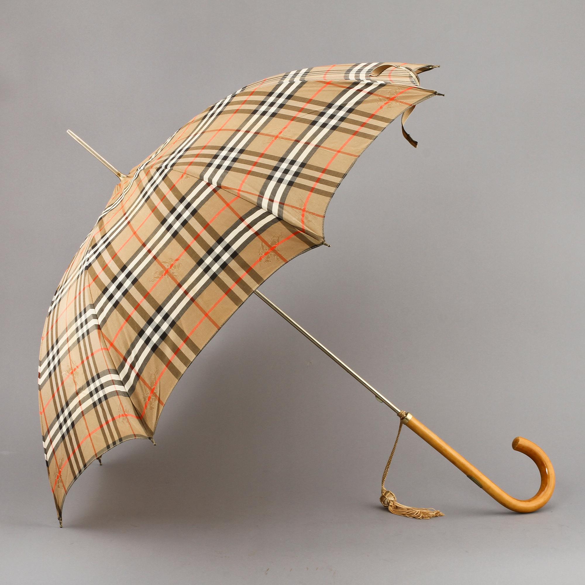 PARAPLY, Burberry, 1900-talets fjärde kvartal.