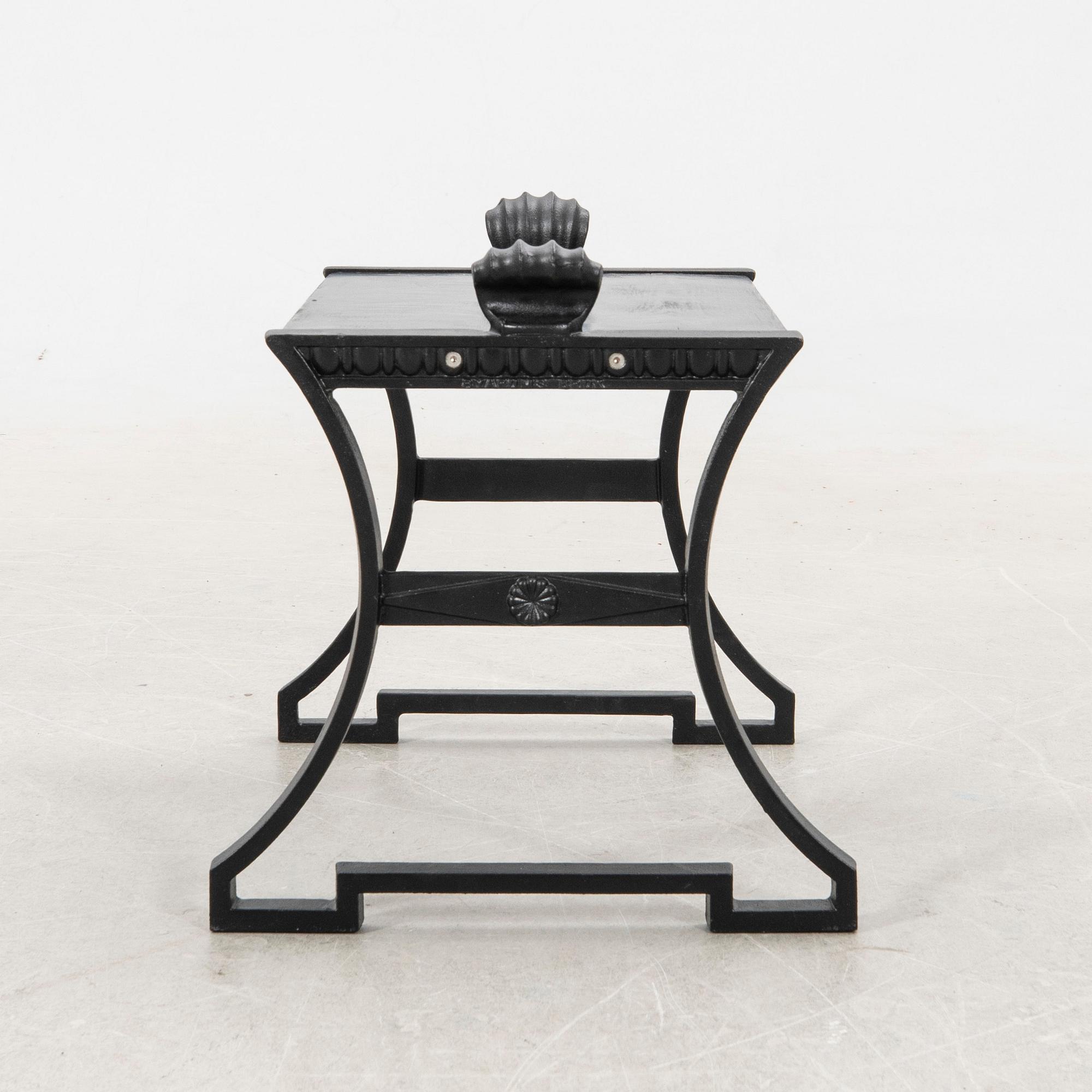 Folke Bensow, BENCH /STOOL, "Sneckan", Byarums Bruk, 1900s/2000s.