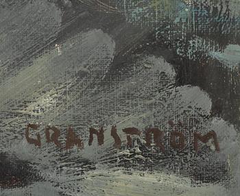 GÖSTA GRANSTRÖM, olja på duk, sign.