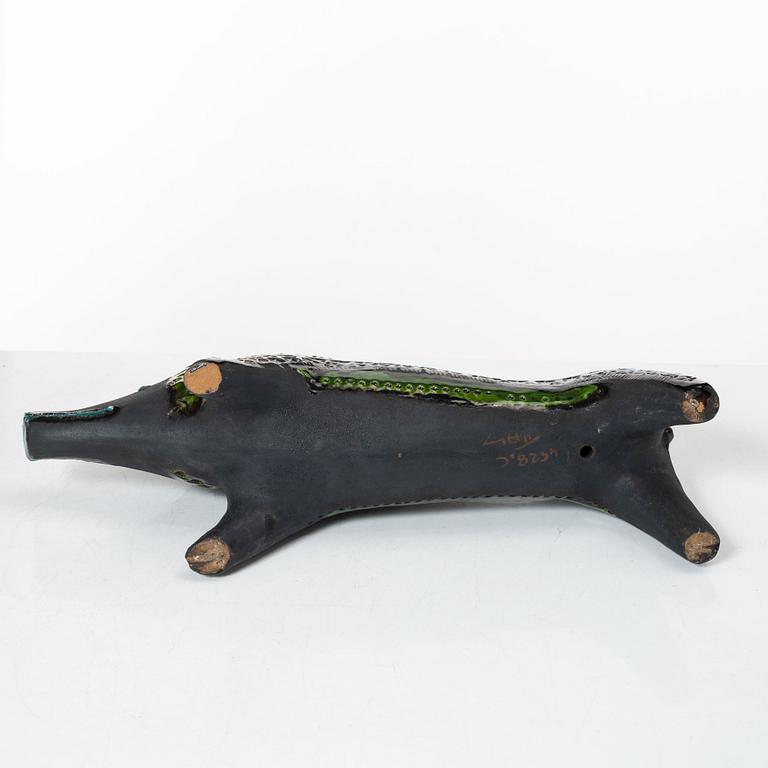 Aldo Londi, Wild boar, ceramic, Bitossi.