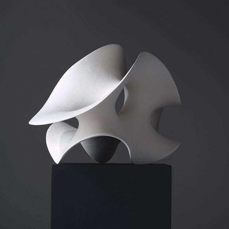 Eva Hild, an engobed stoneware sculpture "Loop 319", Sparsör Sweden 2005.