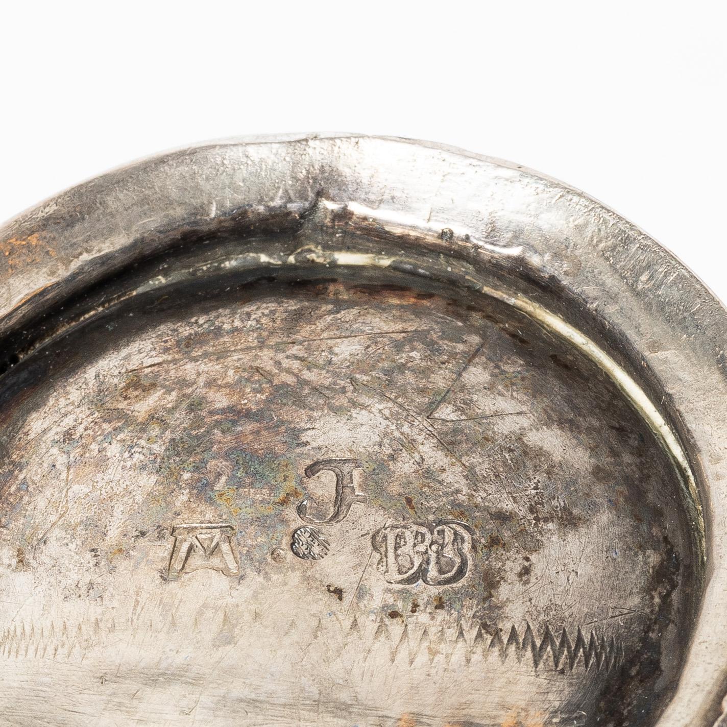 Bägare, silver, Bengt Björn, Västerås 1742.