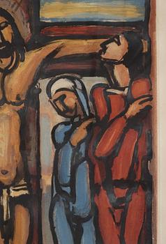 Georges Rouault, "Christ en Croix".