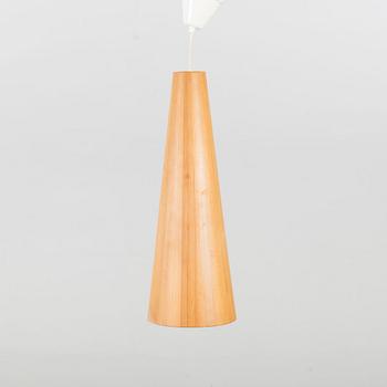 A JÖRGEN WOLF "CONUS" CEILING LAMP, 1950's.