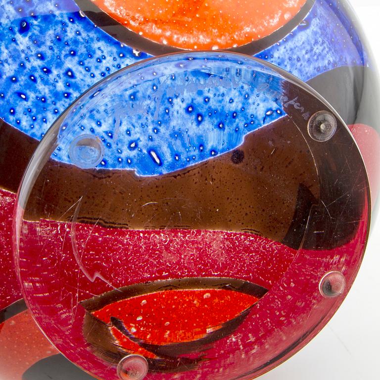 Berit Johansson, bowl signed Orrefors.