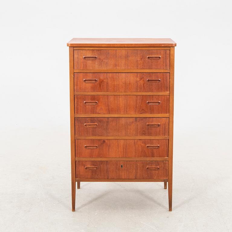 A 1960s stained dresser.