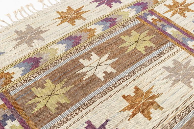 Märta Måås-Fjetterström, a carpet, 'Höstmattan', flat weave, ca 300 x 220 cm, signed AB MMF.