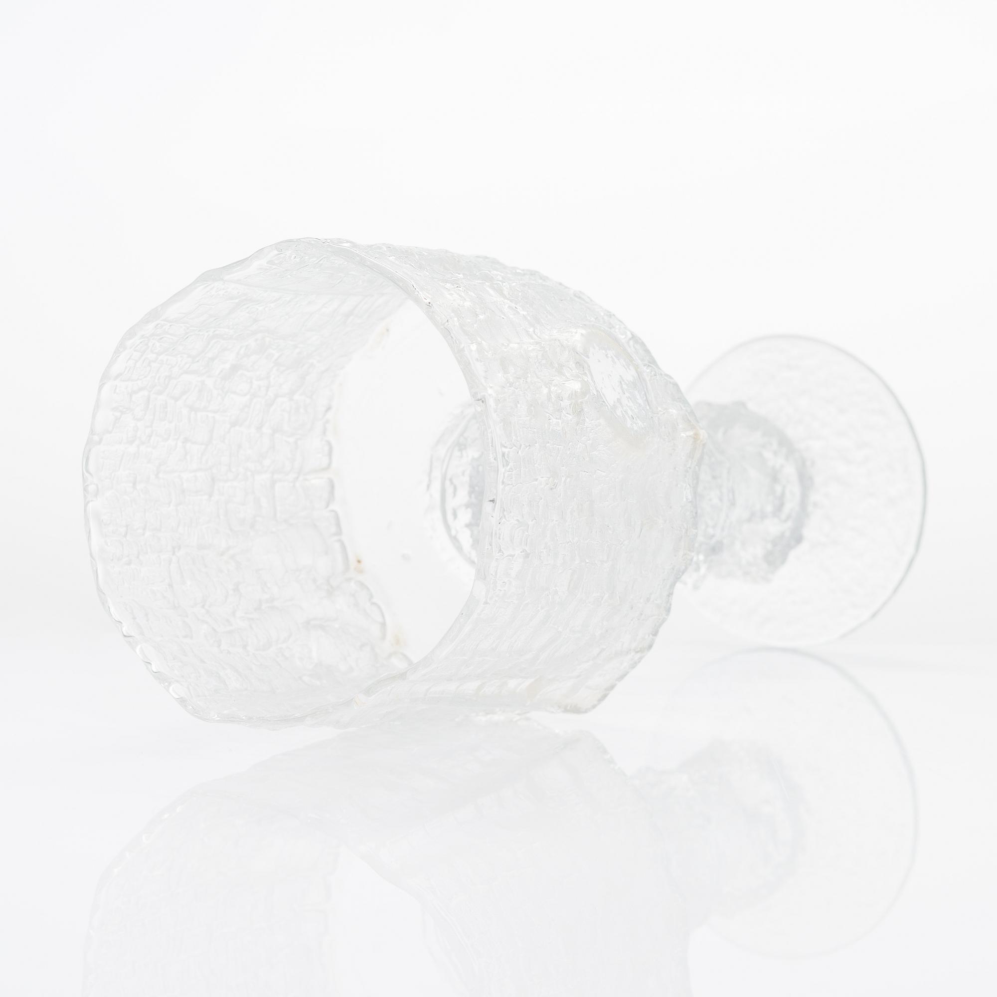 Timo Sarpaneva, juomalasi, "Veljeskunnan lasi", Iittala 1960-luku.