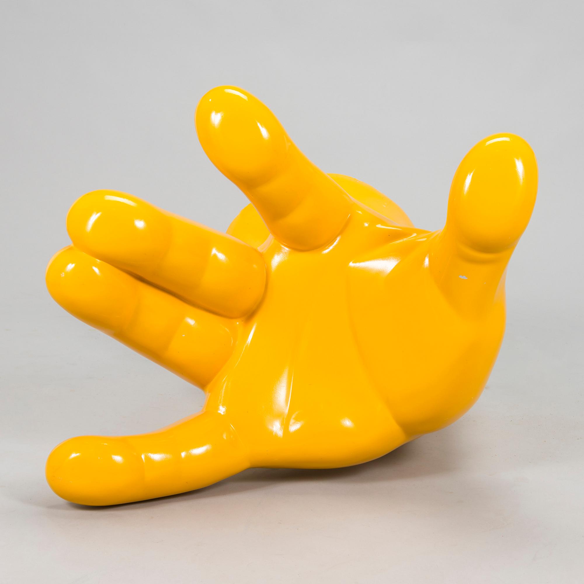 Stol / skulptur, troligen Centraleuropa 1970-tal.