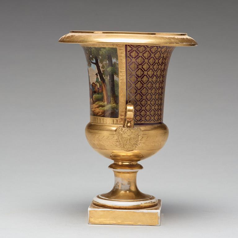 A Medici shaped urn, Empire, early 19th Century, presumably Russia.