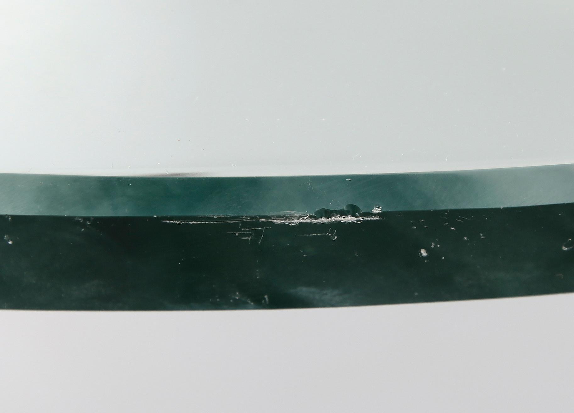 SOFFBORD, glas, Danmark, 1900-talets andra hälft.