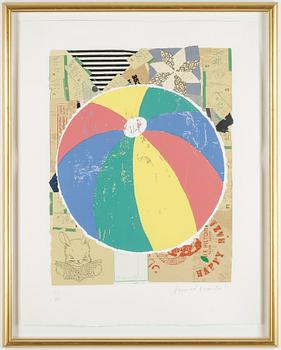 189. Donald Baechler, "Beachball", from: "Some of my subjects".