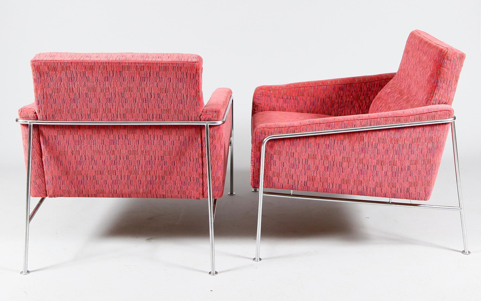 SOFFA samt 2 FÅTÖLJER, Fritz Hansen, Danmark, 1960-tal.