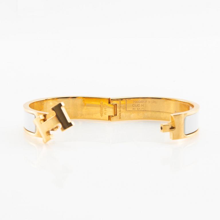 Hermès, bracelet "Clic Clac H".