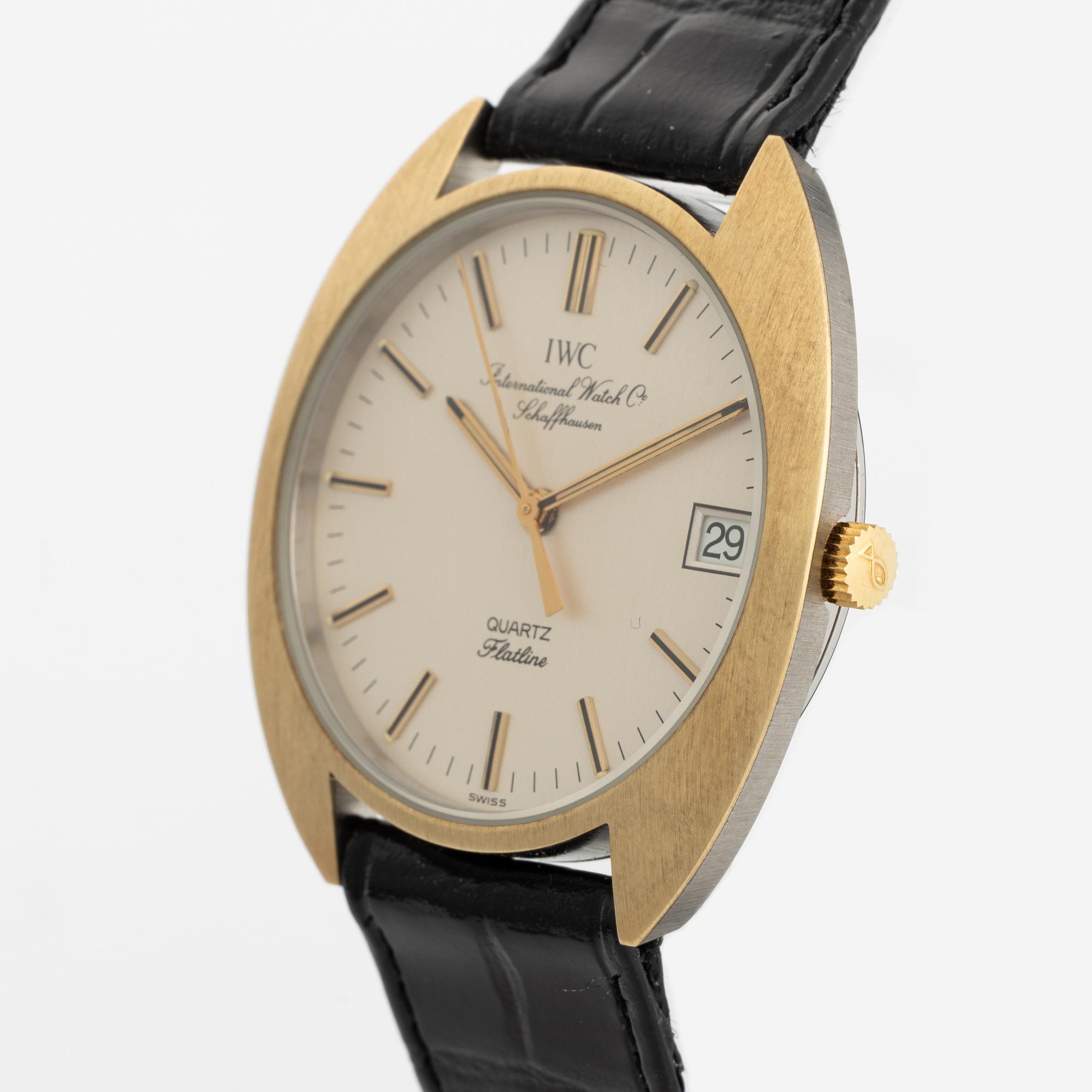 Iwc flatline quartz 18k hot sale