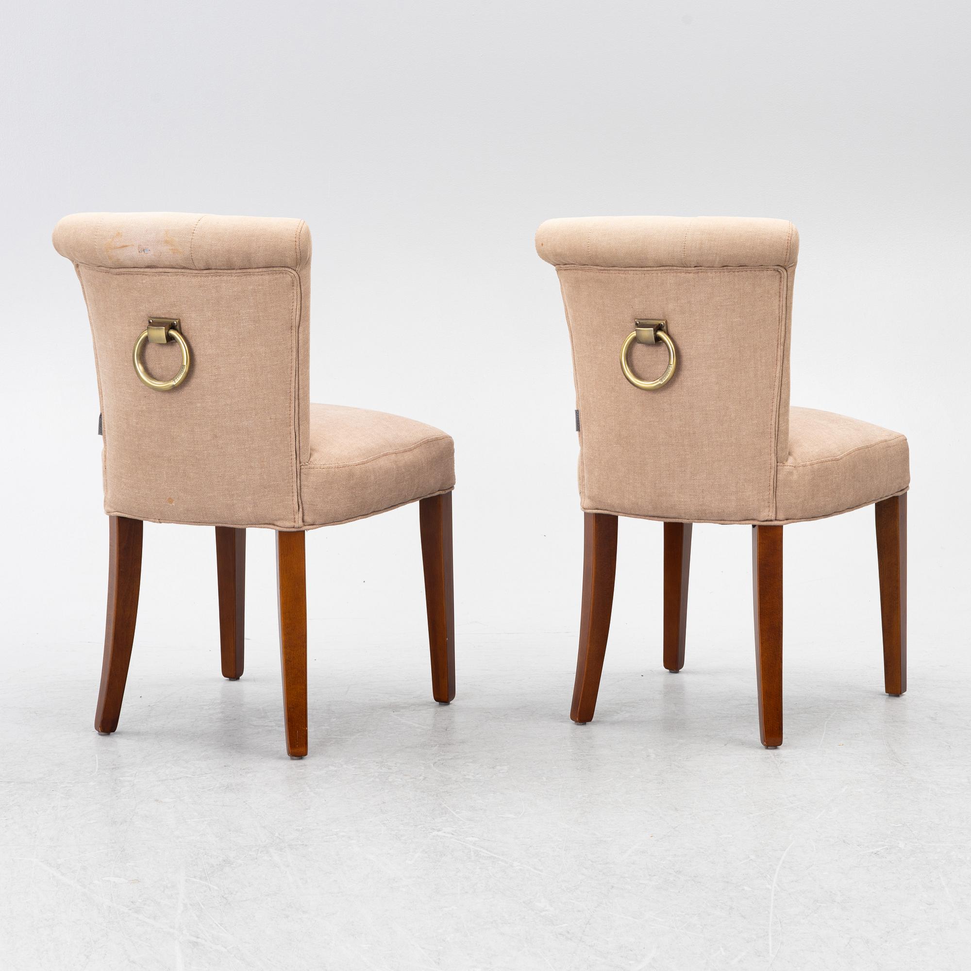 Four 'Key Largo' chairs, Eichholtz.