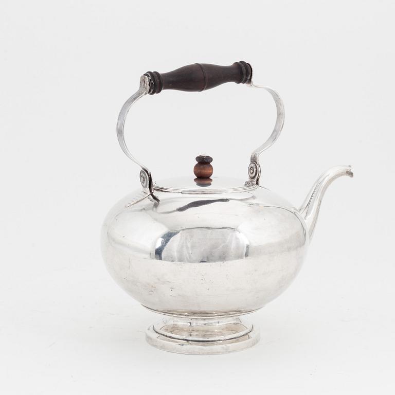 Carl Petter Lampa, a silver teapot, Stockholm, Sweden, 1830.