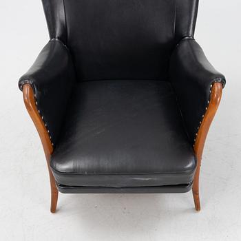 A Scandinavian Modern armchair, 1940's.