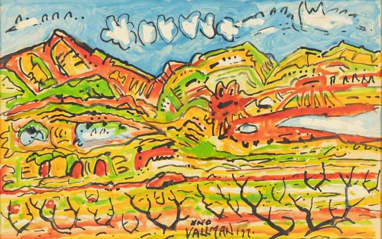 Uno Vallman, Landscape.