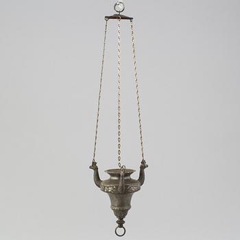 A European Tabernacle light from the 19th century.