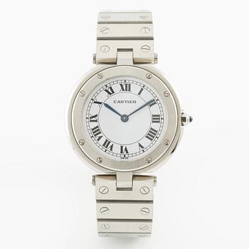 Cartier, Santos VLC, wristwatch, 32.5 mm.