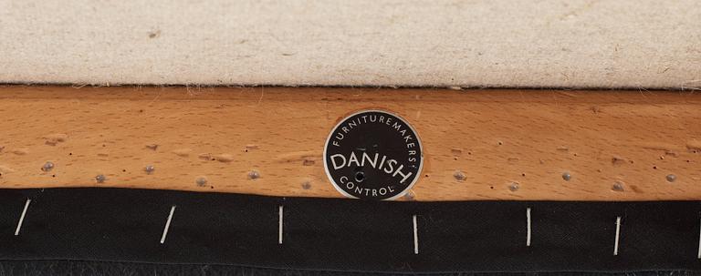 A Niels Ole Møller palisander dining table and nine chairs, J.L. Møller, Denmark 1950's-60's.