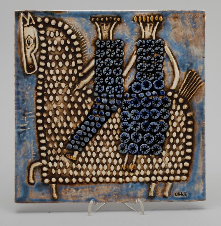 RELIEF, stengods, Lisa Larson, Gustavsberg.