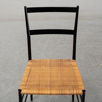 Gio Ponti, a 'Superleggera', chair, early 1960's.