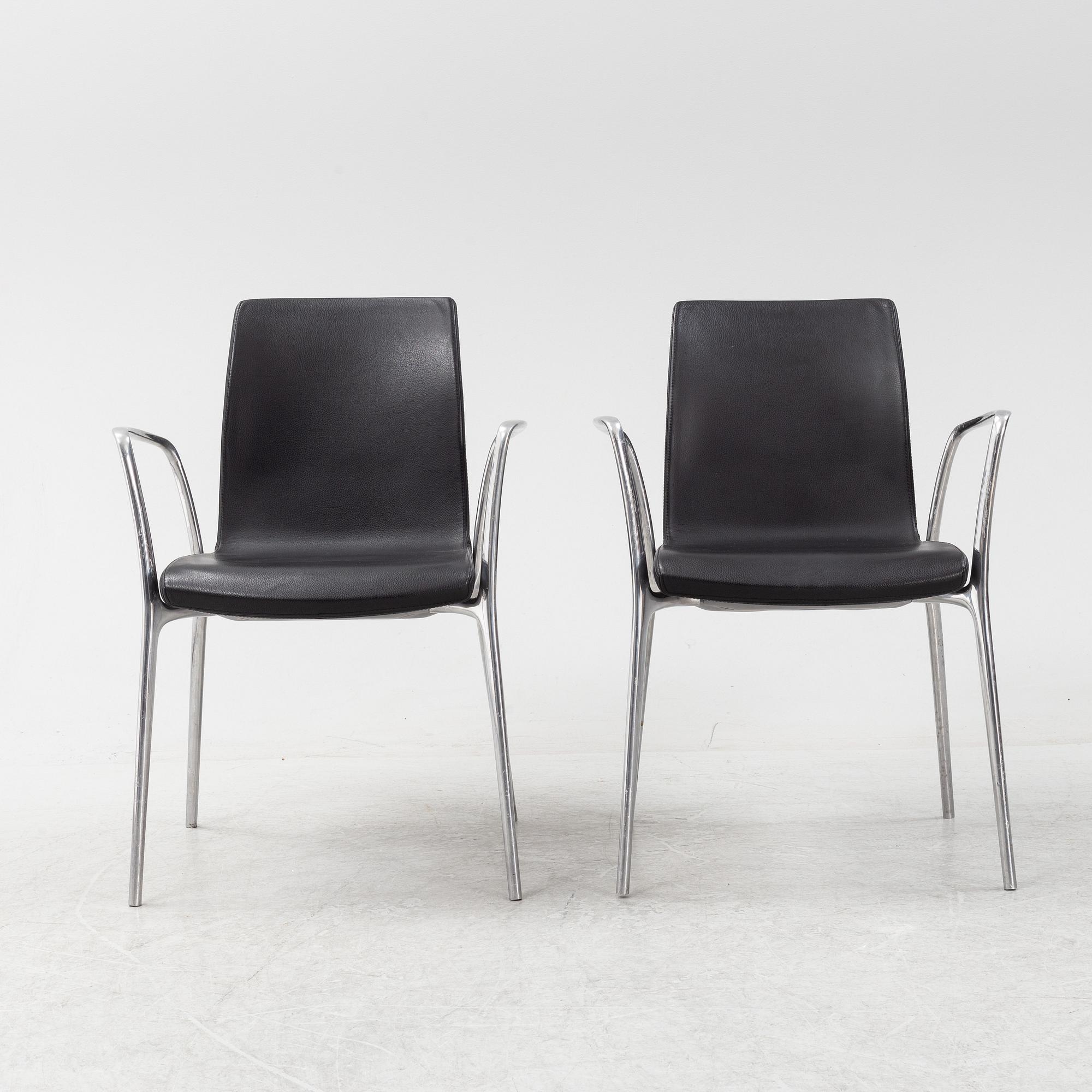 A set of five 'Gorka' armchairs by Jorge Pensi for Akaba.
