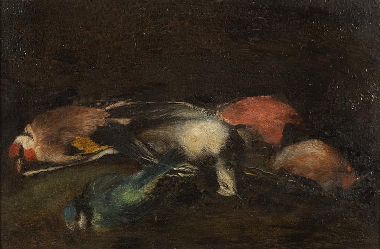 Dutch shool, 19th Century, oil on paper-panel.