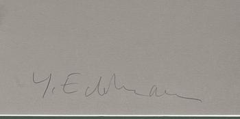 YRJÖ EDELMANN, färglitografi, signerad och numrerad 140/199.