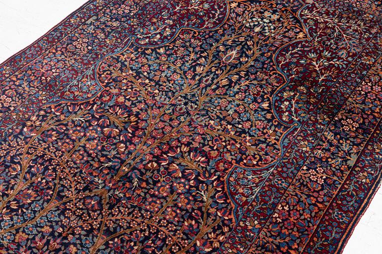 A semi-antique Yesd, south Yesd, c. 206 x 136 cm.