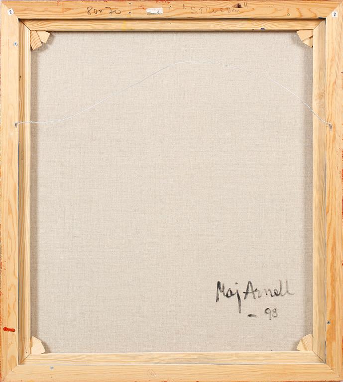 MAJ ARNELL, oil on canvas, signed.