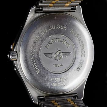 ARMBANDSUR, titan och guld, Breitling, Aerospace, 1996.