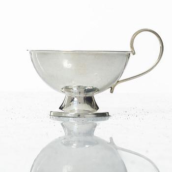 Punschmuggar, 12 st, silver, Ceson Guldvaru Ab, Göteborg 1970-80-tal.