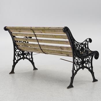 Trädgårdbänk, 1900-tal.