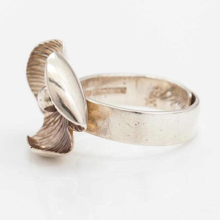 Elis Kauppi, Ring, silver. Kupittaan kulta, Åbo 1970.