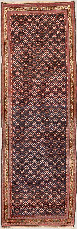 GALLERIMATTA, semiantik, nordvästpersisk, ca 306 x 101 cm.