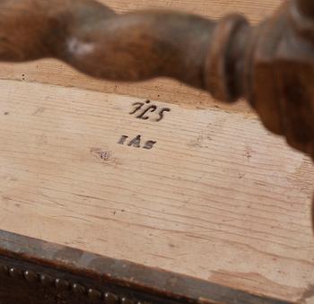 STOLAR, 6 st, barockstil, 1800-tal.