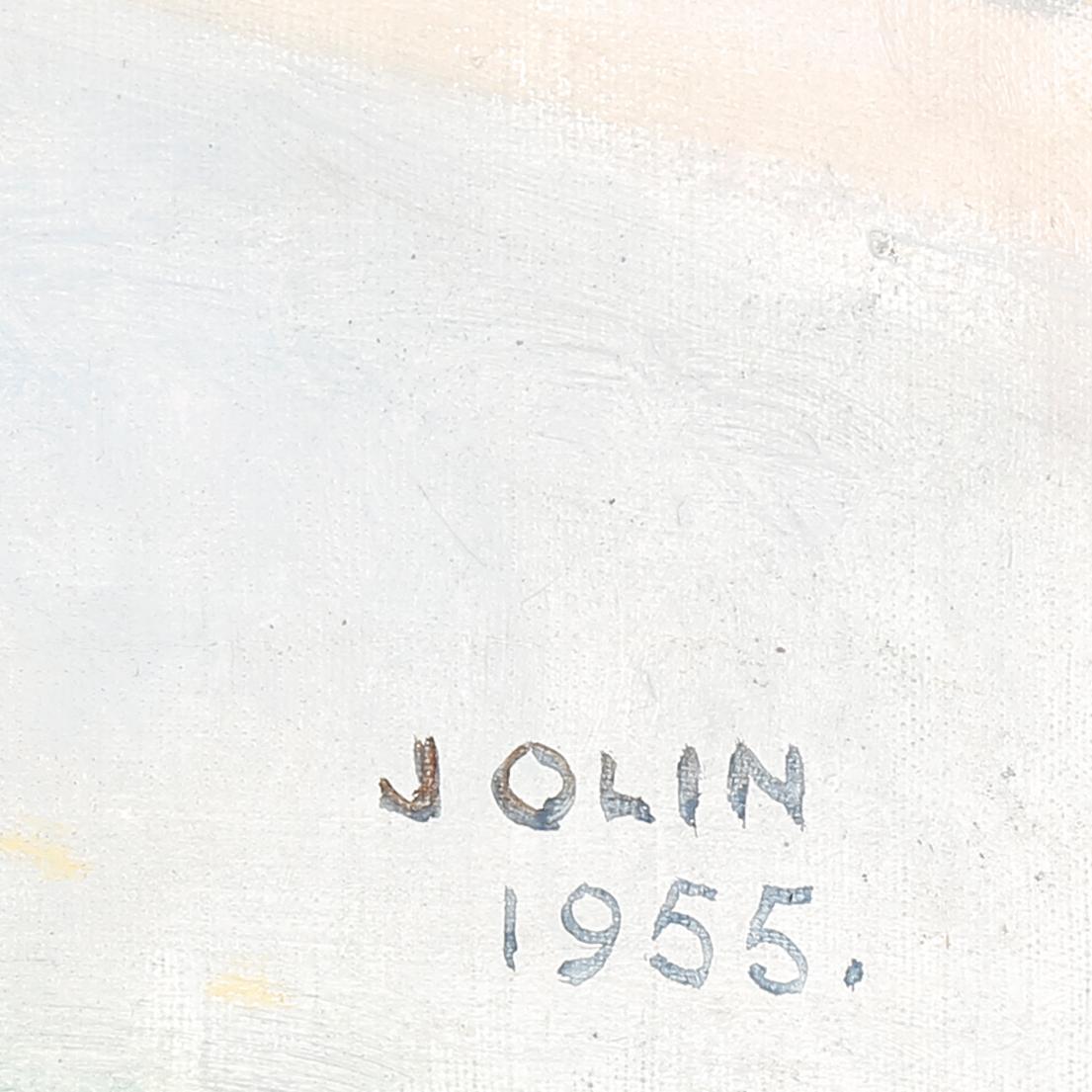 EINAR JOLIN, olja på duk, sign och dat 1955.