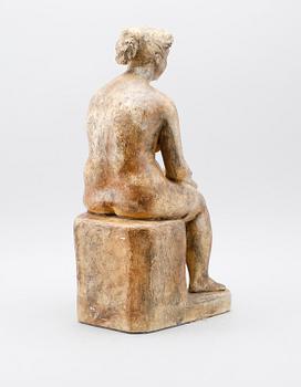 THURE THÖRN, skulptur, gips, signerad och daterad -53.
