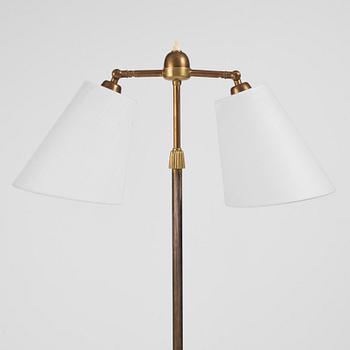 Bertil Brisborg, golvlampa, modell "31874", Nordiska Kompaniet, 1940-50-tal.