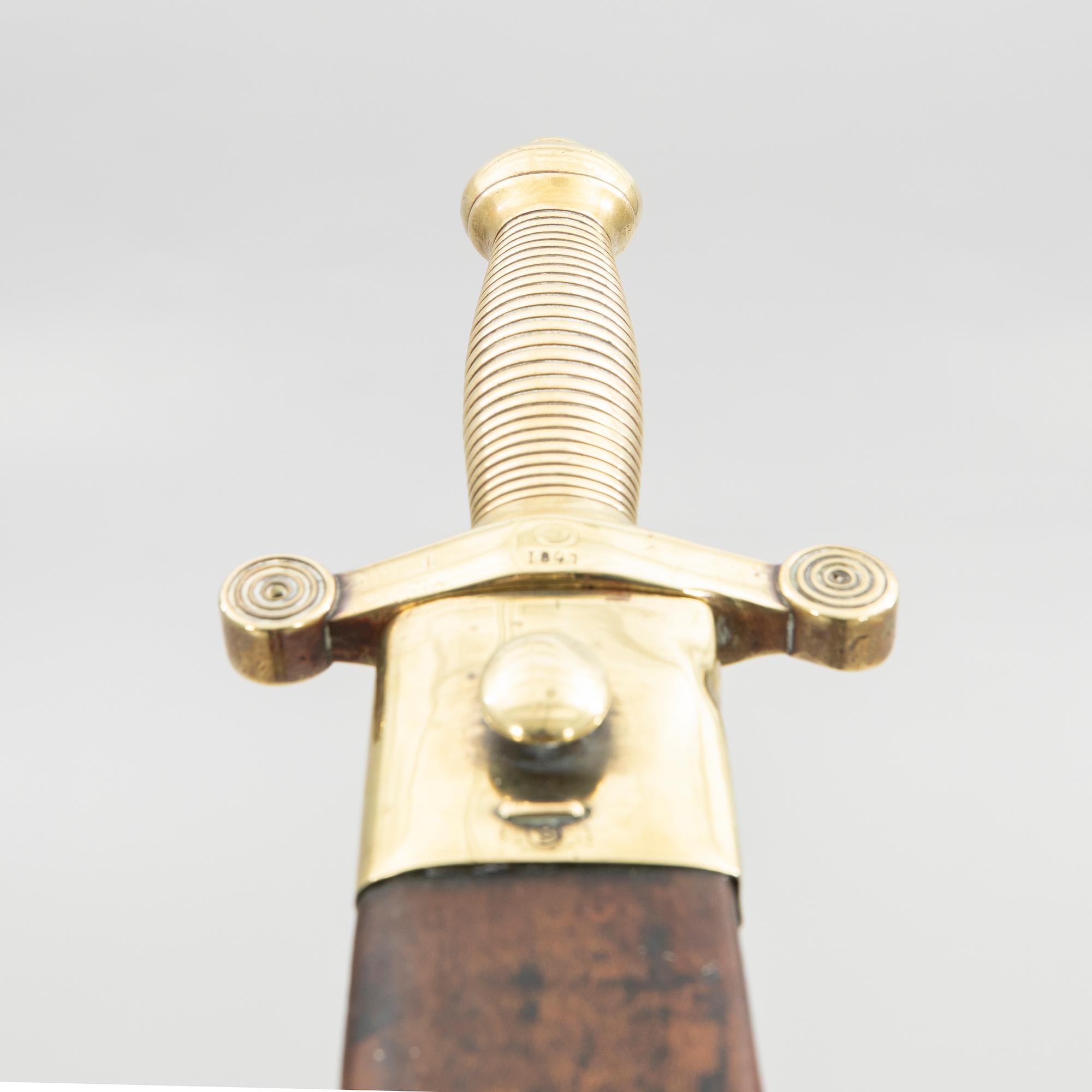 Tesak, short sword, Russia model 1834.