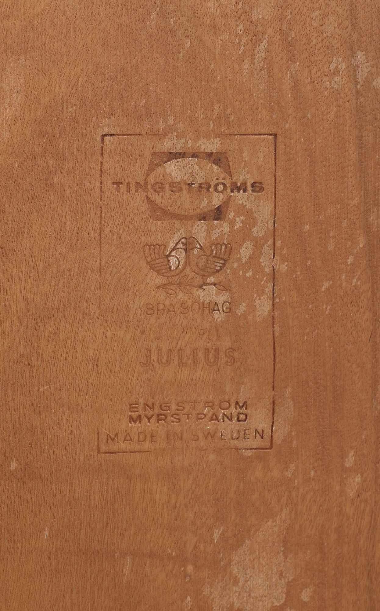TE-/SERVERINGSVAGN, Tingströms, Julius, 1900-talets mitt.