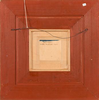 Ragnar Ungern, olja på pannå, signerad och daterad 1951.