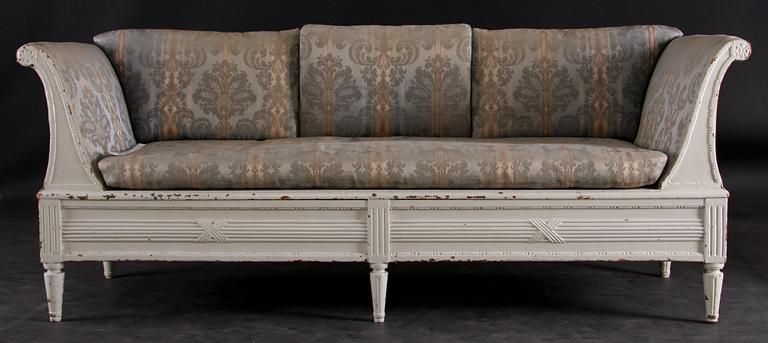 SOFFA, sengustaviansk / empire provinsarbete, 1800-talets första hälft.
