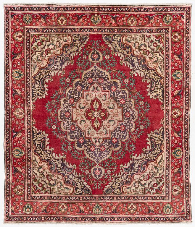 Carpet, Tabriz, approx. 340 x 296.