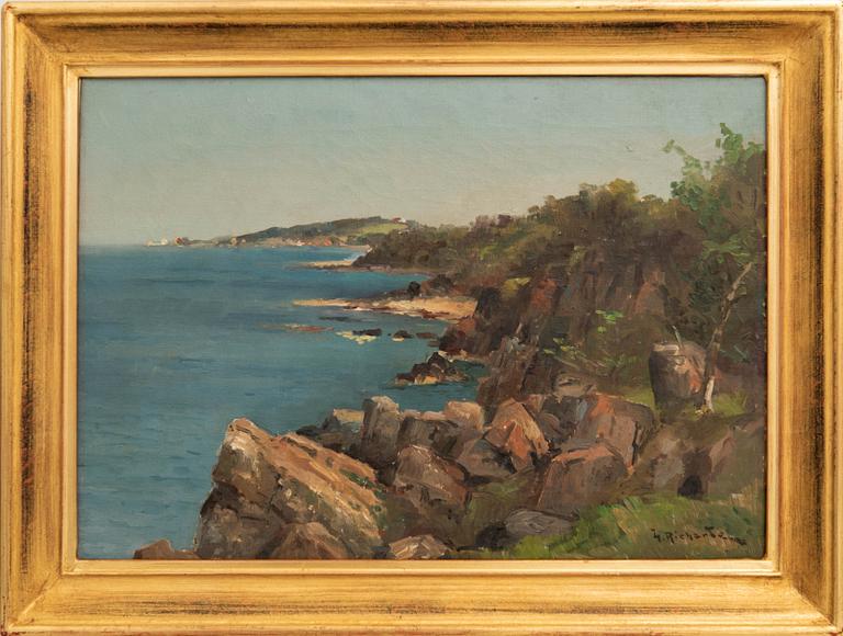 Ludvig Richarde, Vågor vid kust.