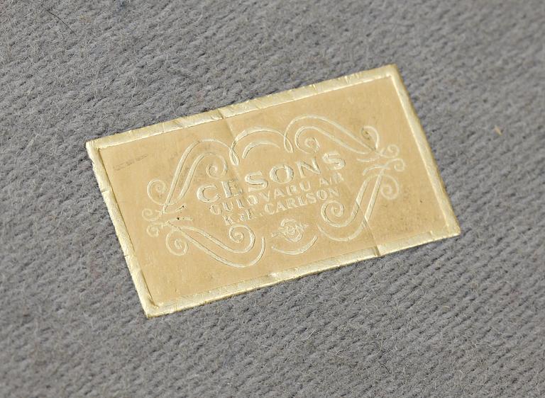 LJUSSTAKAR, 2 par, silver, bland annat K&EC, Göteborg, 1959.