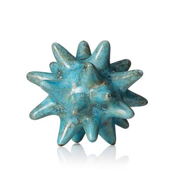 Hans Hedberg, a faience sculpture of a sea urchin, Biot, France.